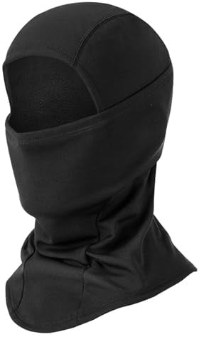Sturmhaube Gesichtshaube | Balaclava Winter Sturmhaube Fahrrad Motorrad Ski Schlauchtuch für Damen & Herren, schwarz