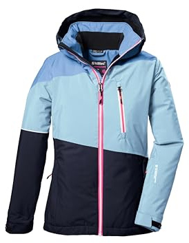 killtec KSW 331 Mädchen Skijacke Kapuzenjacke Funktionsjacke blau blau