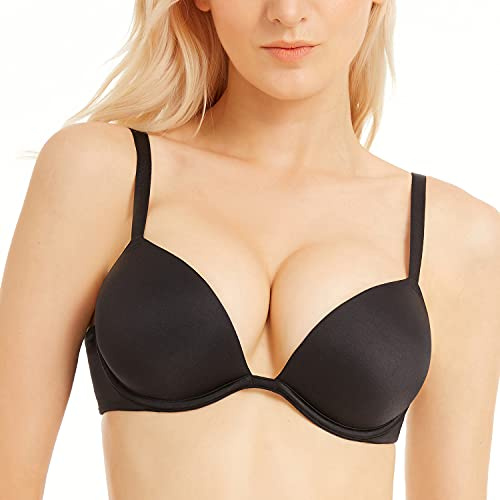 Wingslove Damen Super Push Up BH mit Bügel Extrem Gepolstert Maximizer für Kleine Brüste
