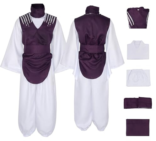 Bocguy Gojo Cosplay, JJK Anime Cosplay für Halloween und Karneval Kostüm | Gojo/Choso/Sukuna/toji fushiguro/geto/nobara/yuji itadori/Okkotsu Yuta/Mahito cosplay für Halloween und Karneval