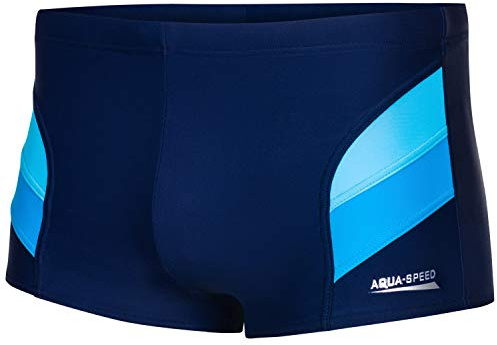 Aqua Speed Badehose für Herren | Wettkampf Schwimmhose kurz eng Jungen | Training Swimwear Men I UV Badebekleidung Junge | Kastenbadehose Männer I Boys Swimming Trunks I Badepants Sport I Training