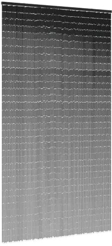 vidaXL Insekten-Türvorhang Dunkelgrau 120x220 cm Bambus