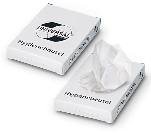 Hygienebeutel Deiss Universal, weiß, 25x30bags (750 Stück)