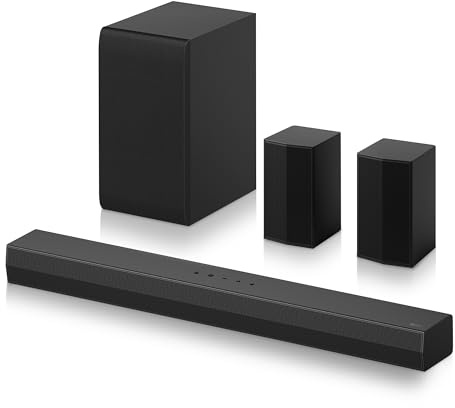 LG S40TR Barra de Sonido Inteligente 4.1 Canales Dolby Digital DTS 400W Negra