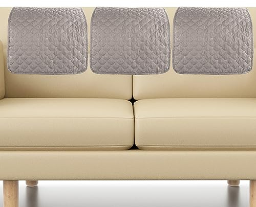 BOBASH 3 Stück Sesselschoner für Relaxsessel rutschfest Sesselbezug Wasserdicht Mit Armlehnenschoner Sofa Husse für Kopfstützen Aus Polyester Verschleißschutz Kippbar