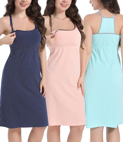 Tanktop zum Stillen für Damen von Suiek, Cami-Schwangerschafts-BH, Kleidung zum Stillen