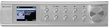 Soundmaster IR1500SI Internetradio DAB+ Digitalradio Netzwerkplayer UPNP Bluetooth Küchenunterbauradio Unterbauradio