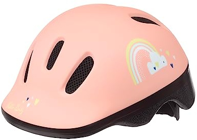Polisport Baby- und Kleinkind-Fahrradhelm XXS (44–48 cm) – Unisex Kinder-Fahrradhelm mit Lustigen Grafiken, Leichter, Verstellbarer Helm, 6 Belüftungsöffnungen, Babyhelm