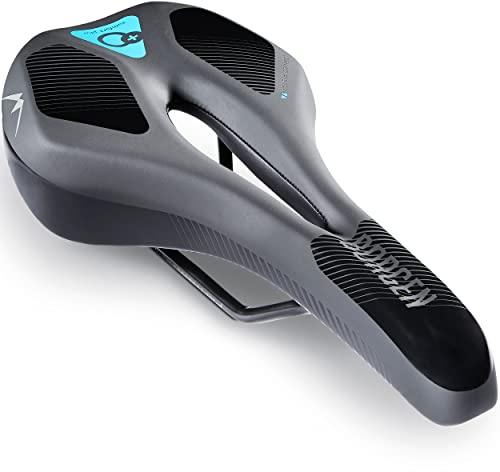 Borgen MTB Fahrradsattel Herren und Damen - Ultra bequem und weich - Fahrradsitz für Trekking, Mountainbike und Rennrad