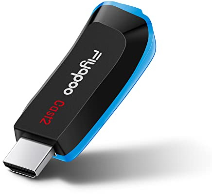 FIYAPOO 4K Miracast Dongle WiFi Display, Wireless HDMI Adapter kompatibel mit iPhone & iPad to TV, Netflix Kompatibel mit Android Smartphone Samsung Huawei etc (2020 Upgrade)