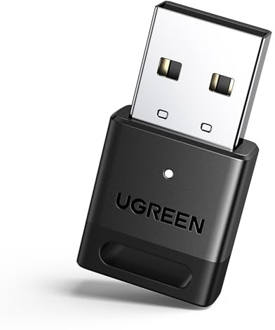 UGREEN Adapter Bluetooth 5.4 Dongle für PC, USB Bluetooth Stick für Maus, Tastatur, Kopfhörer, Handy, Controller, für Windows 11/10/8.1