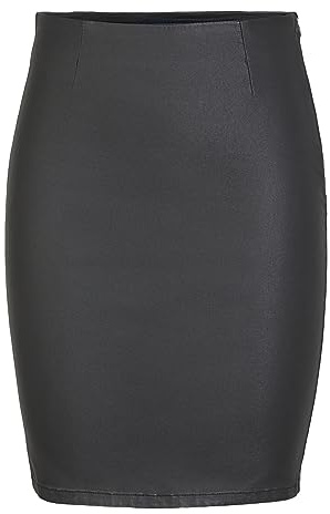 PIECES Female Minirock Beschichteter