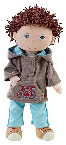HABA Puppe Lian – Weiche Stoffpuppe 30 cm, ideal für Babys und Kleinkinder, waschbar & leicht an- und ausziehbar, ab 18 Monaten – 1302109001