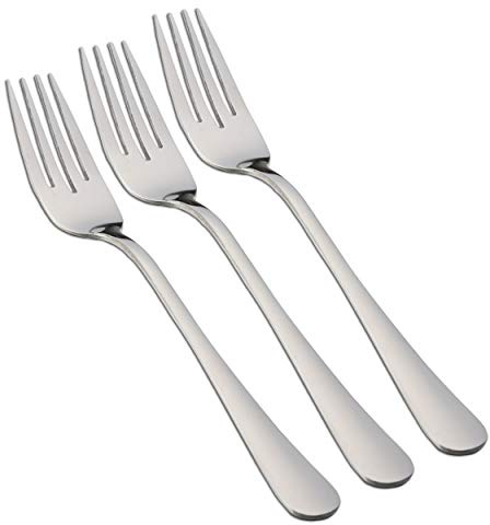3 Fischgabel 19x 2,65 cm Edelstahl 18/0 Schlichtes Und Elegantes Design