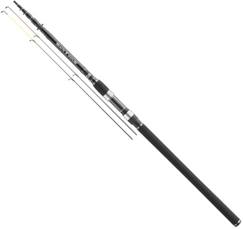 DAIWA Black Widow Tele Feeder, Teleskop-Angelrute, 3.00 Meter, 80 Gramm, 11574-305