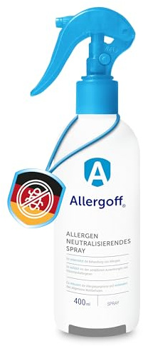 Allergoff Milbenspray 2x 400ml - 100% giftfrei - Effektivstes Milbenspray für Matratzen & Polster - Kinder- & Allergikerfreundlich - 6 Monate Langzeitschutz - Ideal für Allergiker (800ml)