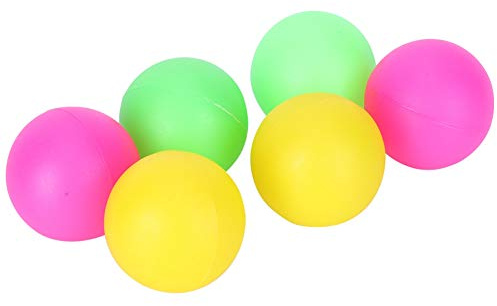 Haofy Outdoor-Aktivitätsset, Leichte PVC-Wasserbälle, Lebendige, Farbenfrohe Spielbälle für Beach-Tennis und Spaß (rot gelb grün)