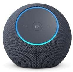 Amazon Echo Dot Max (neueste Generation), Lautsprecher mit raumfüllendem Klang und integriertem Smart-Home-Hub, Graphit, mit Alexa+ Early Access