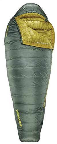 Therm-a-Rest Questar 20F/-6C Daunenschlafsack, Thermarest Schlafsack, Größe: lang