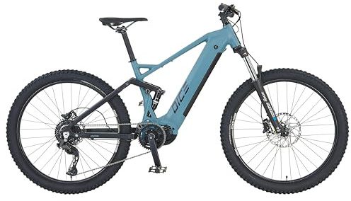 Prophete DICE 4.0 Full-Suspension E-MTB 27,5 | AEG 48V Mittelmotor 250W, bis 160 km Reichweite, Cues 10-Gang Schaltung, Suntour Federgabel, Hydraulische Scheibenbremsen