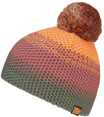 Ziener Unisex Kinder Mütze | warm, gestrickt, dreifarbig ISHI