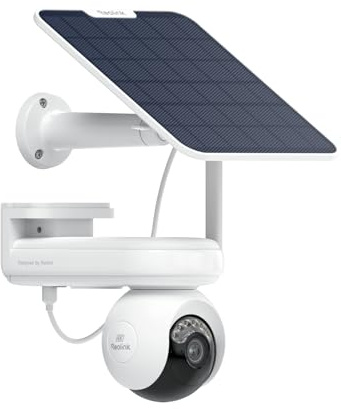 Reolink Altas PT Ultra 4K Solar-Sicherheitskamera kabellos | 20.000 mAh Akku, Voraufzeichnung, ColorX Nachtsicht, 355° Schwenk & 90° Neigung, KI-Erkennung, Keine monatlichen Gebühren