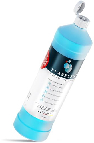 KLARBERG® 1L Bodenreiniger Wischroboter Reinigungsmittel Konzentrat 1:200 I Frischer Duft mit unserem Reinigungsmittel für Saugwischer I Das Saugroboter Reinigungsmittel reinigt Laminat, Fliesen uvm.