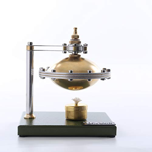 VenGo DIY Dampfmaschine Bausatz, Selbstmontierendes UFO-Spin-Suspension-Dampfmaschinenmodell Spielzeug mit Kupferkessel und Alkohollampe