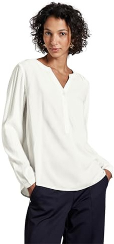 Street One Damen Style Bamika Bluse, Off White, 38