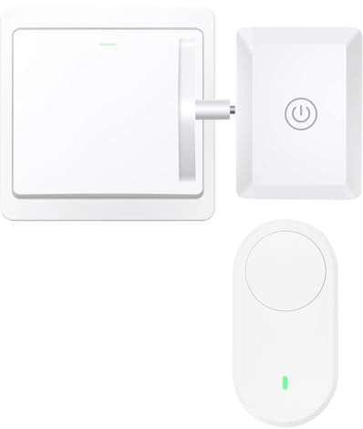 Gbformat Smart Switch Toggle, Smart Button Pusher, Schalter Knopfdrücker, Kabellose Fernbedienung Machen Sie Schalter intelligen für automatisches Ausschalten des Lichts