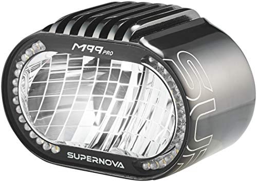 SUPERNOVA Unisex – Erwachsene M99 Pro Fahrradlicht, schwarz, 1100-1600 Lumen