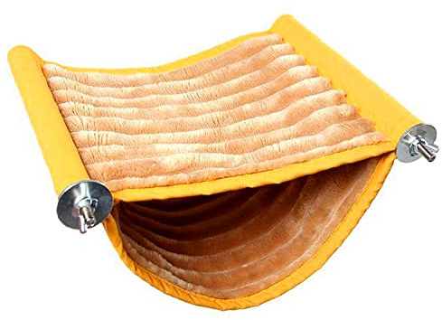 PFLYPF Hängematte für kleine Haustiere – warmes Hängenest für den Winter aus Baumwolle für Hamster – Spielzeug für Tiere