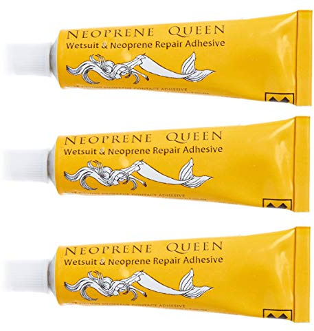 Stormsure Neopren-Kleber, 3x5g, Synthetischer Kautschuk, Paste, Schwarz, Wasserfest, Neopren-Reparaturkleber