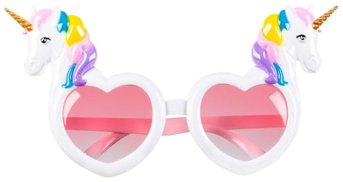 Boland 50030 - Partybrille Einhorn, Unicorn, Spaßbrille, Fotobox, Accessoire, Mottoparty, Karneval