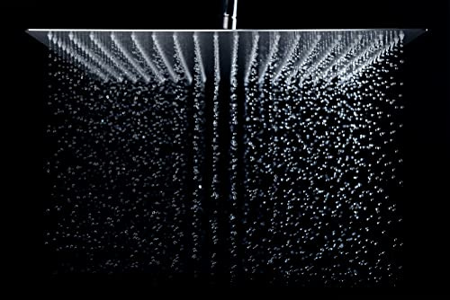 Duschkopf, fest, für Dusche, AISI304 Edelstahl (Quadratische 30CM)