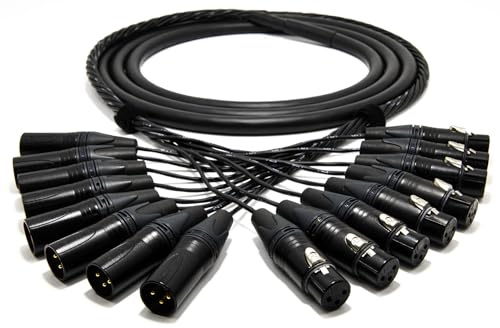 enoaudio Mogami 2932 8 Multicore Analog Kabel | Neutrik Gold XLR male - Neutrik XLR female | HiFi, 10 m