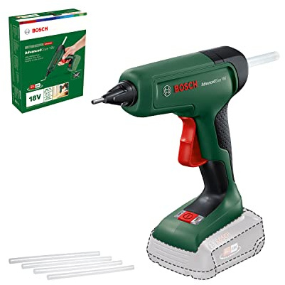 Bosch Akku-Heißklebepistole AdvancedGlue 18V | Klebepistole AdvancedGlue 18V 18V POWER FOR ALL Akkusystem