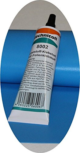 Jeha Pool Reparaturset mit Folie + Folienkleber technicoll 8002, Folien Reparaturset Poolflicken + Kleber Schwimmbad Verschiedene Größen (35 cm x 70 cm + 2 Tuben Kleber)