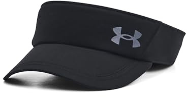 Under Armour Damen Iso-chill Launch Run Visier, (001) schwarz/schwarz/reflektierend, Einheitsgröße