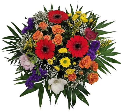 Blumenstrauß zum Muttertag - bunter Blumenstrauß - Frühlingleuchten