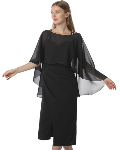 Hotshawl Blau Groesse One Size US/Damen Frauen Outdoor-Enthusiastinnen Capelet Cape