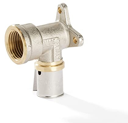 H2O-Flex® 16er Pressfitting - 1/2" Innengewinde Wandwinkel für Verbundrohr 2,0mm DVGW Aluverbund - Rohr 16 x 2,0mm Mehrschichtverbundrohr