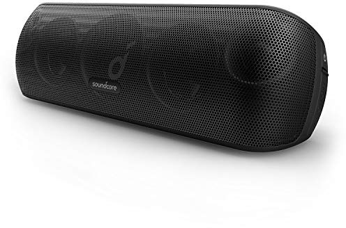 soundcore Motion+ Bluetooth HiFi Lautsprecher mit Hi-Res 30W Audio, Intensiver Bass, Kabelloser, mit App, USB C Konnektivität, Flexibler EQ, 12h Akkulaufzeit, IPX7 Wasserschutz (Schwarz)