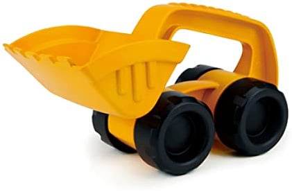 Hape Monster-Bagger – Sand- und Strandspielzeug aus robustem Kunststoff, Geländefahrzeug mit großen Reifen für Outdoor-Spaß, für Sand und Wasser geeignet, für Kinder ab 18 Monaten