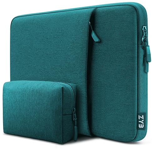 ZYB Laptophülle 14 Zoll Laptoptasche 14 Zoll für 14 Laptop/MacBook Air 15 | Wasserdicht Laptophülle 14 Zoll für Mac Air 15 Lenovo Thinkpad Ideapad HP Acer Asus Dell etc 14 Notebook Sleeve Teal