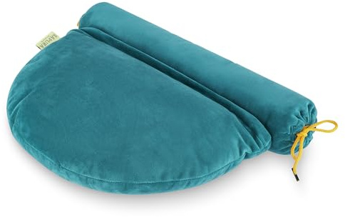 SAPURA Health Yogakissen mit Buchweizen - 2in1 Reise Meditationskissen und Yoga Bolster Rolle