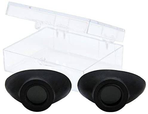 Super Sunnies Slim Flex UV-Augenschutz, FDA-konform, schwarz
