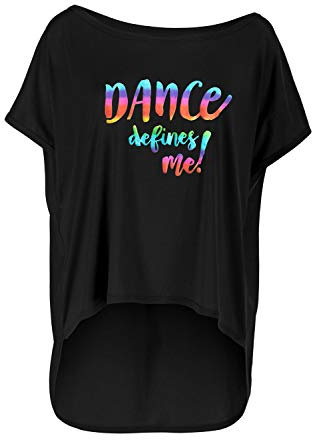 WINSHAPE Damen Ultra Leichtes Modal-shirt Mct017 Dance Defines Me!, Style T-shirt, Schwarz, M EU