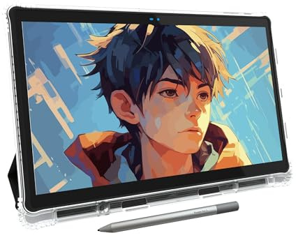 PicassoTab X11 Eigenständiges Zeichentablett • Kein Computer Erforderlich, 11 laminiertes Display, Stylus, PRO Zeichen Apps & Tutorials Inklusive • Tragbares Grafiktablett für Digitale Künstler •X11