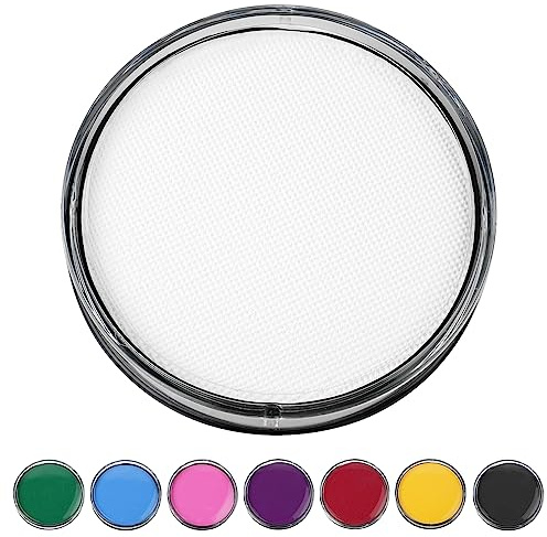 LOPHE Water Color Schminke, 30g vegan Bodypainting Farben Schminke Kinder, Waschbar Theaterschminke Körperfarbe, Gesichtsfarbe Kinderschminke für Make up Karneval & Halloween Party (Weiss)